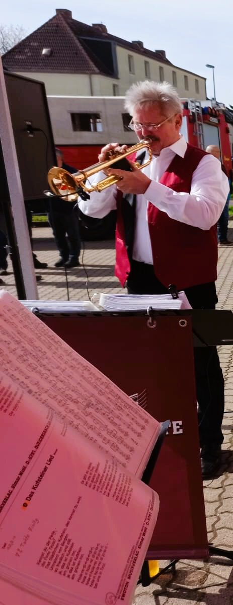 Foto Auftritt Blasmusikkapelle Schrotewichte